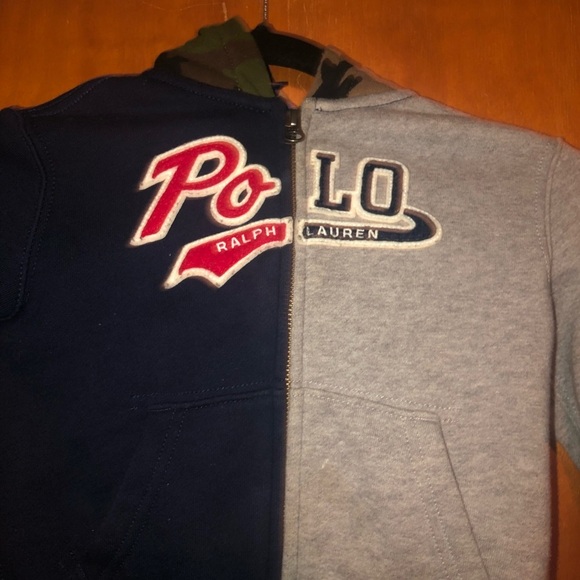 𝅺Ralph Lauren polo camo hoodie jacket hoody size 3T toddler kid - Picture 2 of 5